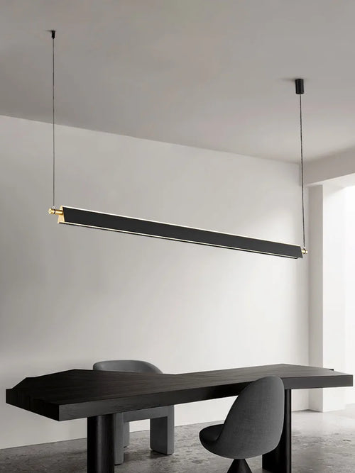 Moderne LED-Pendelleuchte für elegante Wohnraumdekoration - vue 2 sur 9