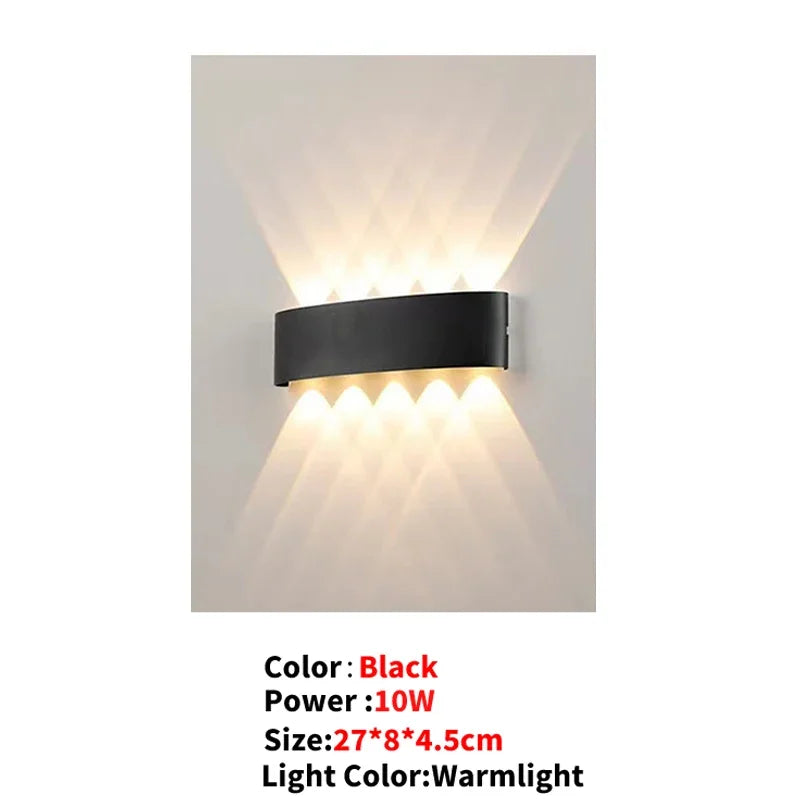LED-Wandleuchte aus Aluminium - vue 13 sur 18