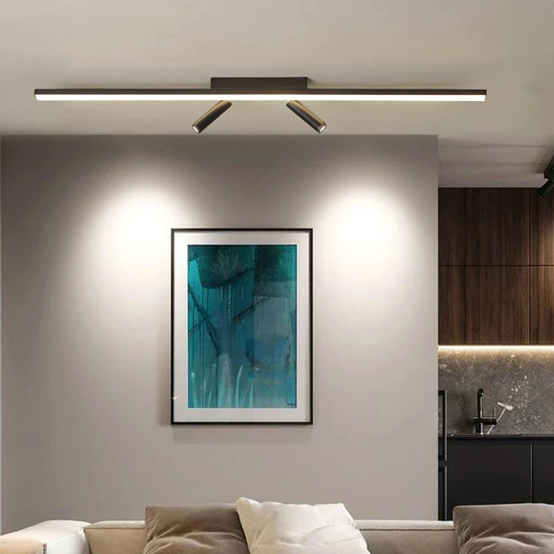 lustre moderne en led pour intérieur élégant et contemporain - vue 7 sur 15