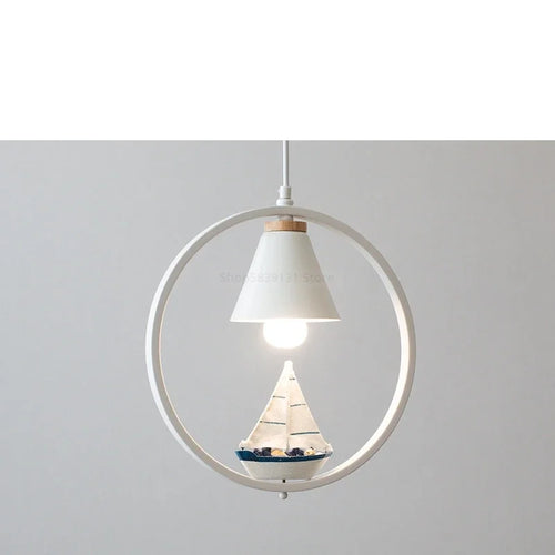Moderne nordische LED-Pendelleuchte mit Vogelmotiv - vue 13 sur 16