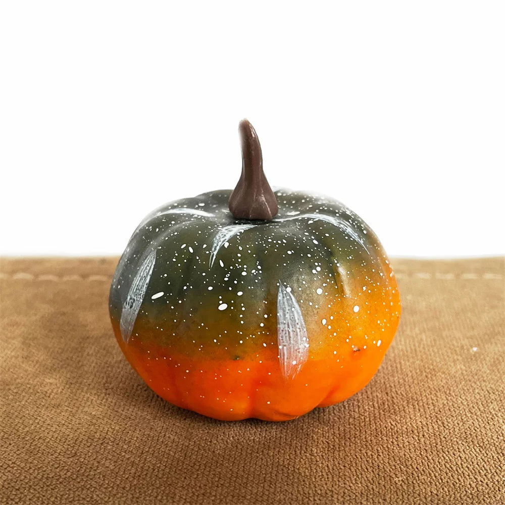 petite citrouille décorative pour halloween et fêtes artisanat - vue 13 sur 12