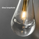 Minimalistische luxuriöse Wandleuchte aus Glas und Kupfer LED 2023