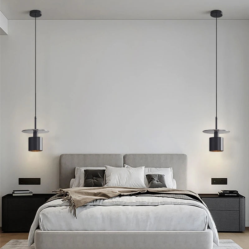 LED-Pendelleuchte aus Messing mit verstellbarem Kabel für Bar - vue 3 sur 6