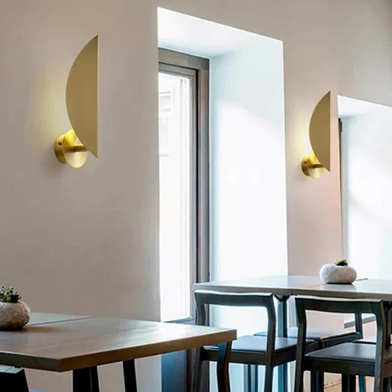 Lampe de applique murale LED moderne applique nordique allée escaliers couloir applique murale salon Table de chevet Restaurant luminaire 6pa - vue 2 sur 8