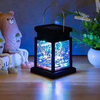lampe solaire led étanche lanterne rétro pour jardin et cour