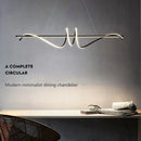Moderne LED-Pendelleuchte für Innenraumdekor und Cafés