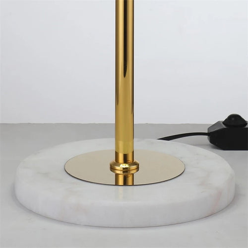 lampadaire post-moderne nordique en cristal doré led luxe