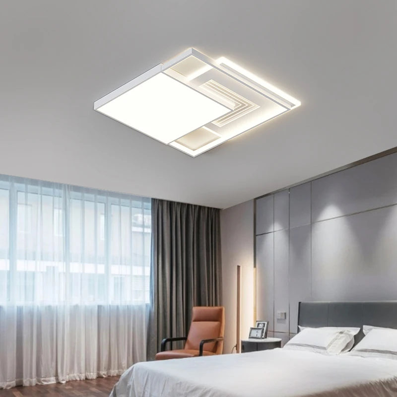 Plafonniers LED Simple Ambiance Moderne Créatifs - vue 4 sur 14