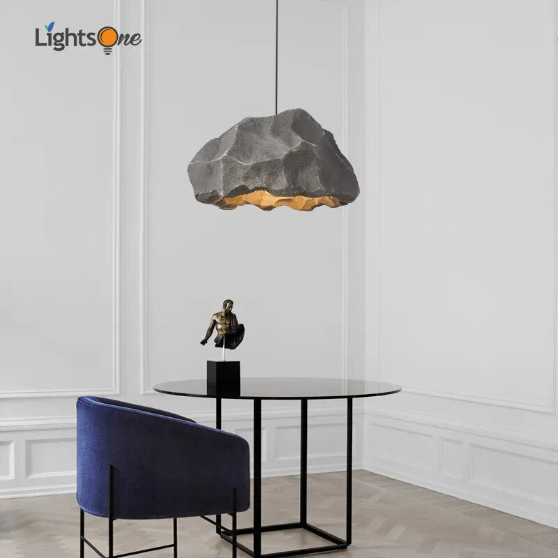Suspension style pierre de style japonais - vue 3 sur 9