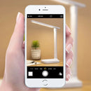Lampe de Table pliable Led lampe de bureau 3 types réglable en continu tactile chevet lecture Protection des yeux veilleuse USB rechargeable