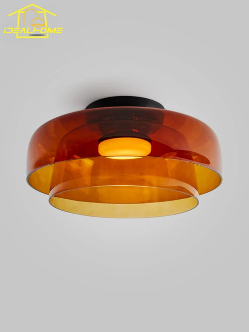 Design-Deckenleuchte aus Glas für moderne Wohnräume - vue 2 sur 21