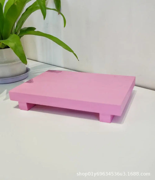 plateau en bois pour décoration de salle de bain et cuisine