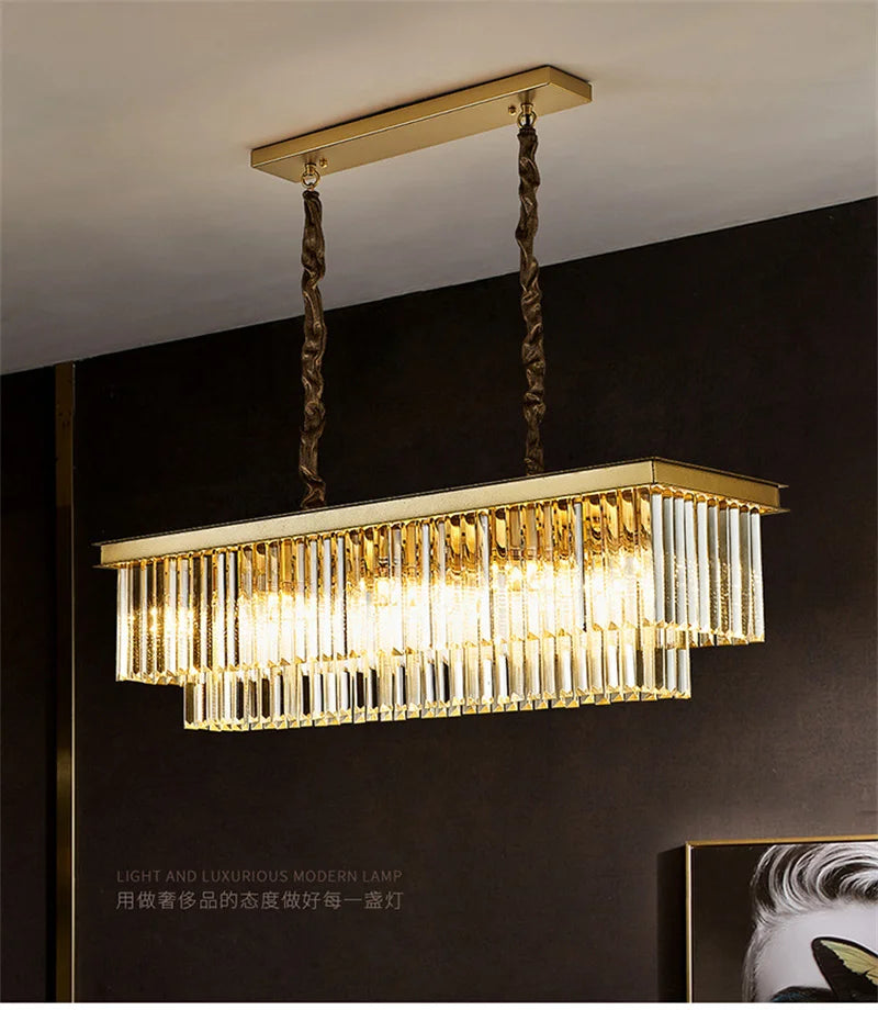 lustre en cristal design créatif pour décoration intérieure - vue 6 sur 15
