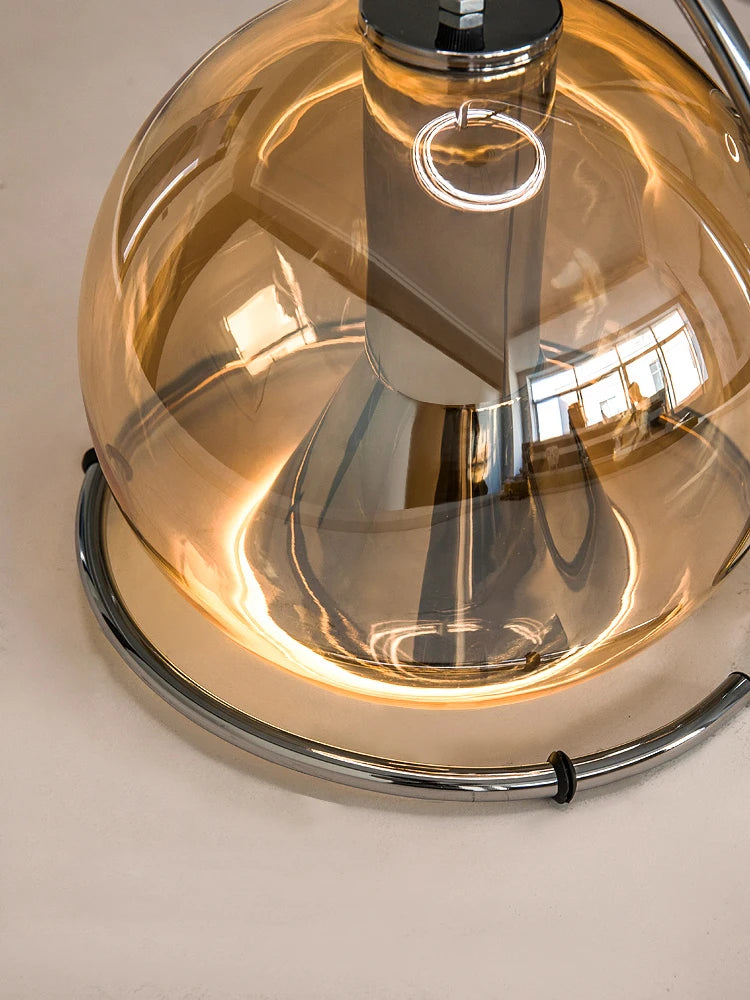 Rétro petite suspension salon lumière luxe créatif nostalgique bureau étude chambre suspension - vue 5 sur 6