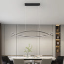 lustre led moderne plaqué or/chrome suspendu luminaire pour boutique