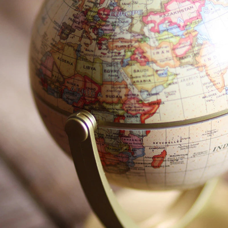 globe terrestre rétro créatif pour apprendre la géographie - vue 5 sur 6