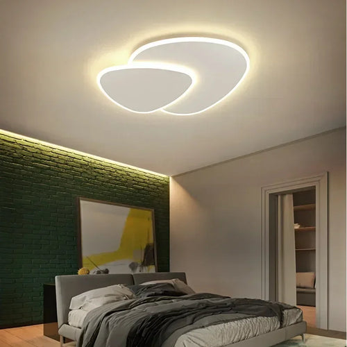 Moderner und eleganter LED-Deckenleuchte für die Innendekoration - vue 2 sur 10
