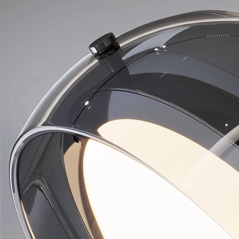 lustre à led pour décoration intérieure moderne et élégante - vue 6 sur 10