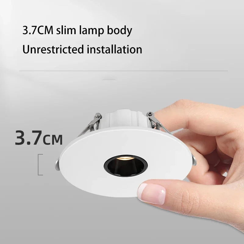 spot led encastré ultra mince pour éclairage d ambiance