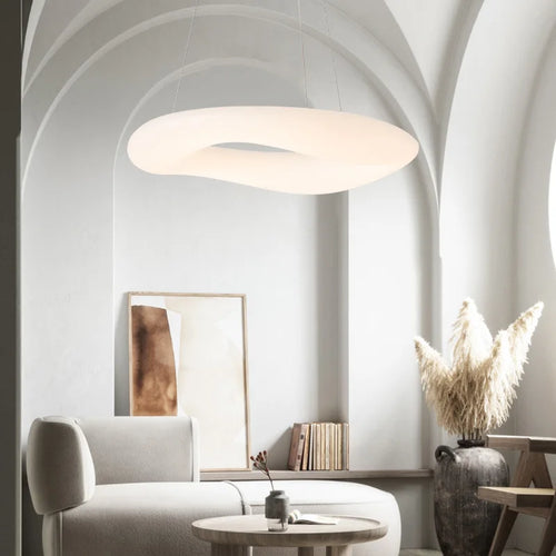 Moderner nordischer LED-Kronleuchter Wolke Pendelleuchte - vue 3 sur 30