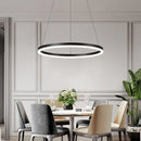 Nordische LED-Pendelleuchten mit rundem Ring, minimalistisch