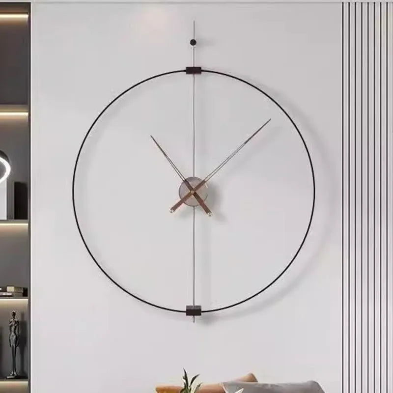 horloge murale silencieuse et esthétique pour décoration intérieure - vue 3 sur 7