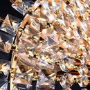 applique murale en cristal luxueux pour décoration intérieure