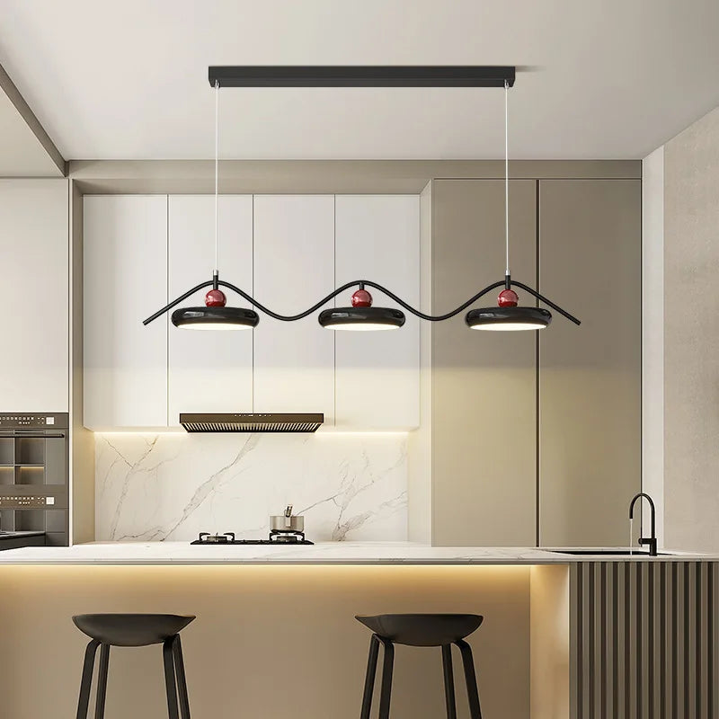 lustre moderne à suspension pour un éclairage intérieur élégant - vue 5 sur 10