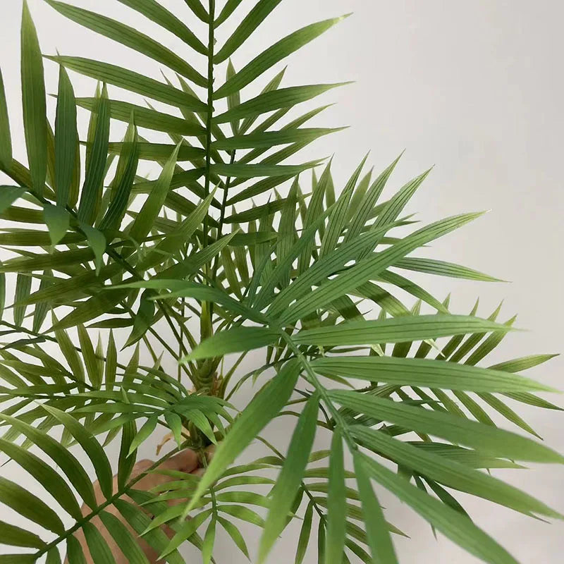 petites plantes en plastique palmier artificiel pour décoration intérieure et extérieure - vue 8 sur 10