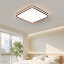 Minimalistischer nordischer Deckenleuchte aus Holz mit moderner LED-Beleuchtung