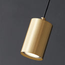 Minimalistische nordische Nachttischlampe aus Messing mit elegantem Design