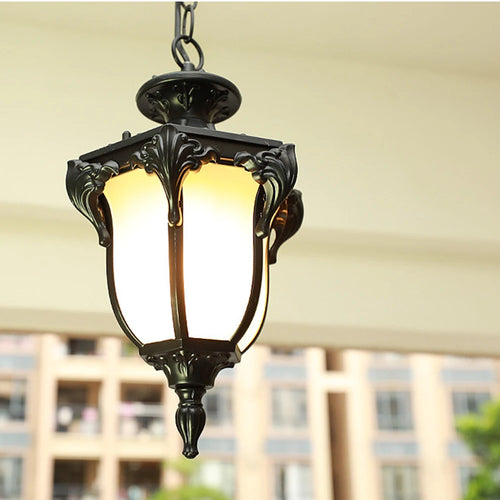 lampe extérieure suspendue pour jardin et balcon étanche
