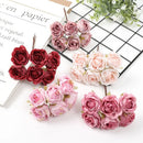 mini bouquet de roses artificielles pour décoration florale