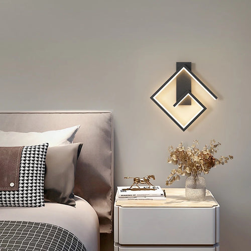 Moderne minimalistische Wandleuchte für Flure und Treppen - vue 2 sur 12