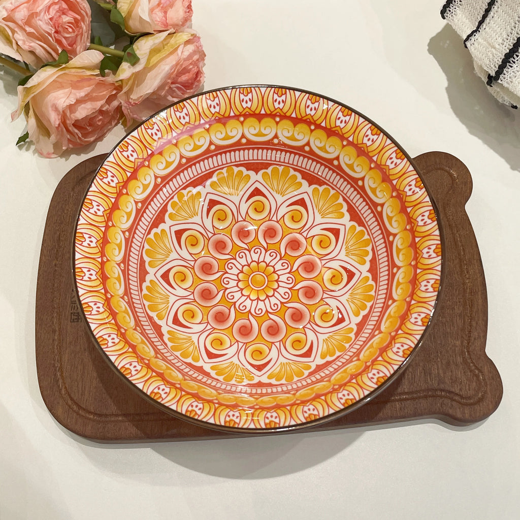 Bol céramique bohème ramen soupe 20 cm