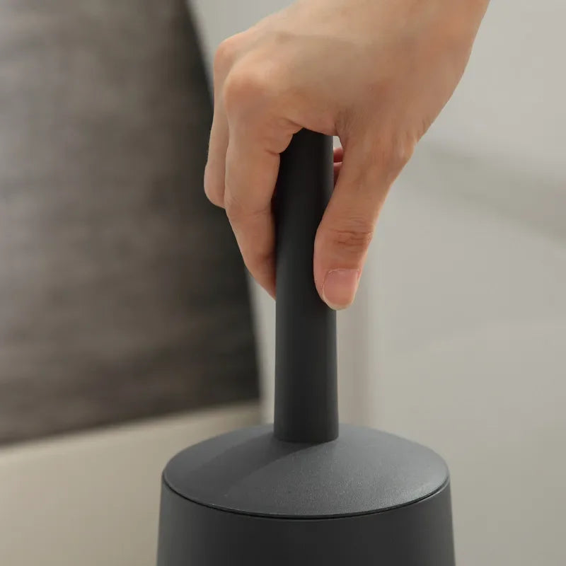 accessoire de salle de bain porte-brosse de toilette pratique et moderne - vue 5 sur 6