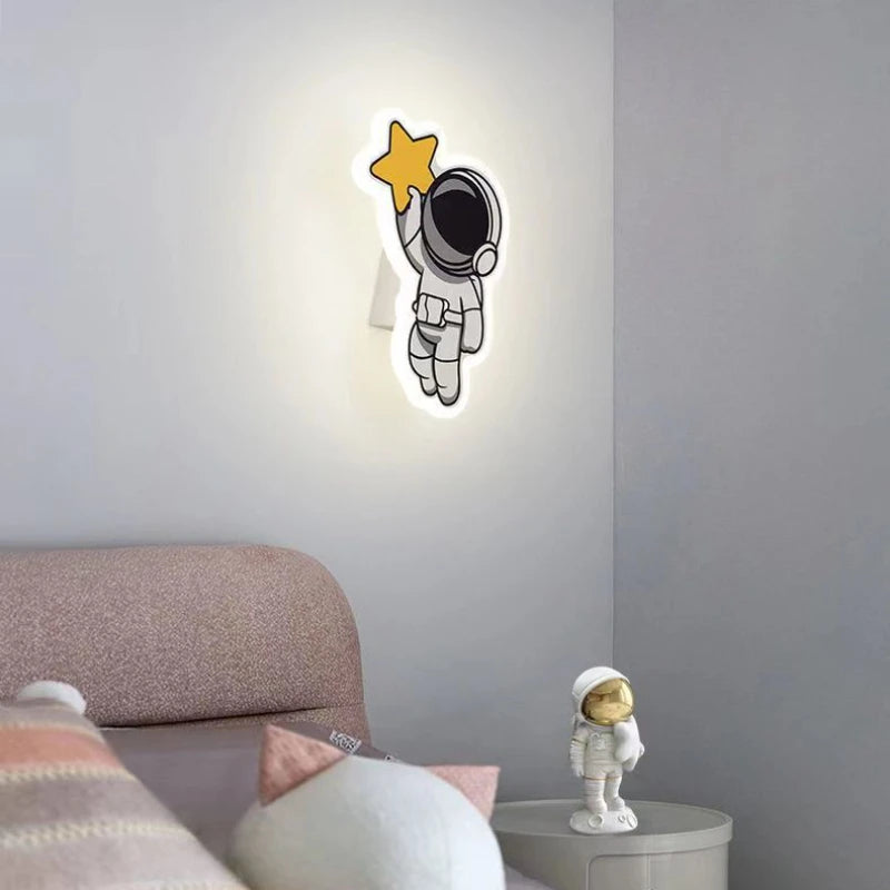 Applique murale led moderne dessin animé pour chambre d'enfant - vue 4 sur 10