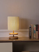 Solid Wood Design Creative Walnut Color Living Room, Study, Bedroom, Bedside, Japanese Style Atmosphere Decoration E27 Desk Lamp