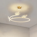 Lustre papillon LED mode créativité maison