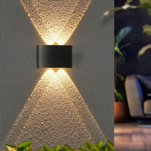 LED-Außenwandleuchte wasserdicht für moderne Beleuchtung - vue 2 sur 7