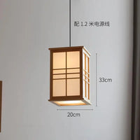 lampe en bois décorative pour restaurant bar et yoga
