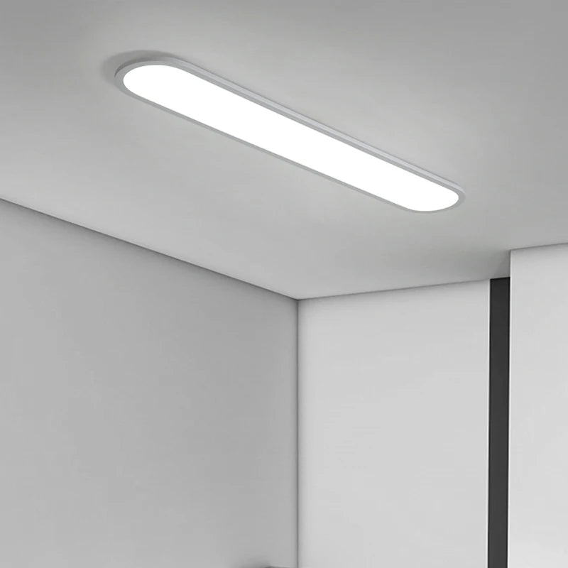 lustre moderne nordique simple led rectangulaire pour bar - vue 5 sur 22