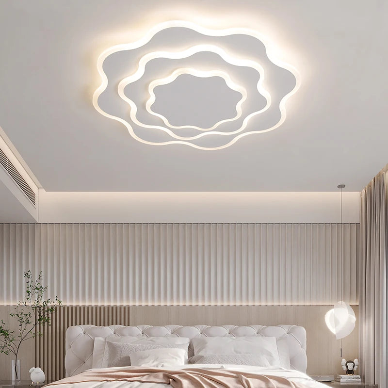 Plafonnier Fer acrylique lumières moderne LED salle à manger chambre Hall Bar lampes éclairage intérieur décor à la maison - vue 5 sur 10