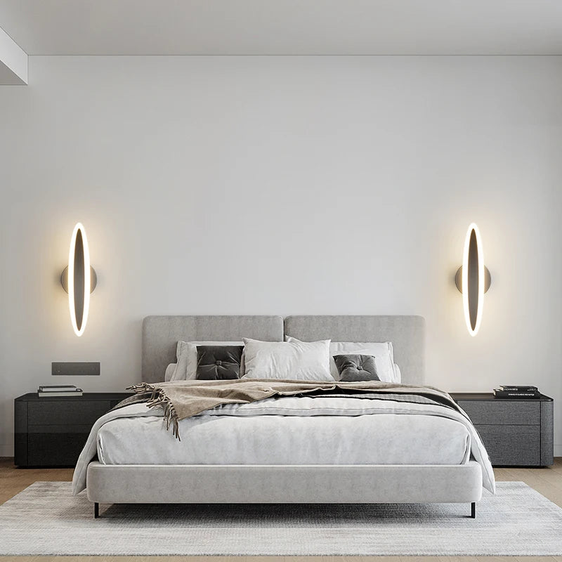 Chambre chevet Simple appliques Style moderne chambre allée couloir lampe Style créatif personnalité Loft décor applique murale LED lumière - vue 5 sur 14
