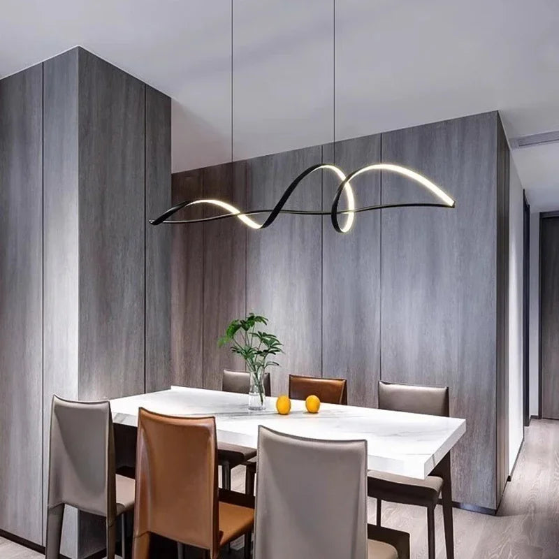 2024 Modern Home Decoration Circular LED Lights, Living Room Chandeliers, Dining Room Chandelier, Indoor Lighting