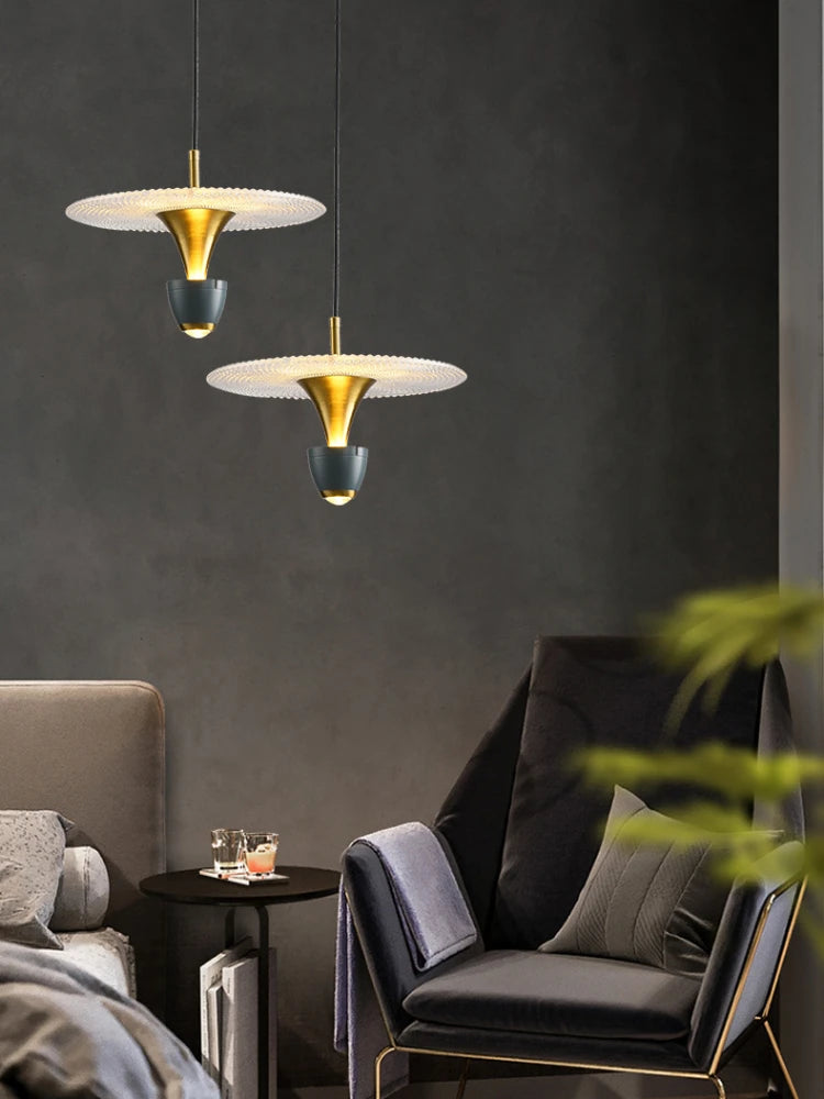 suspension en acrylique moderne pour décoration créative intérieur - vue 3 sur 9