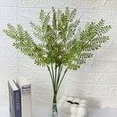 bouquet de feuilles de bambou artificielles pour décoration florale