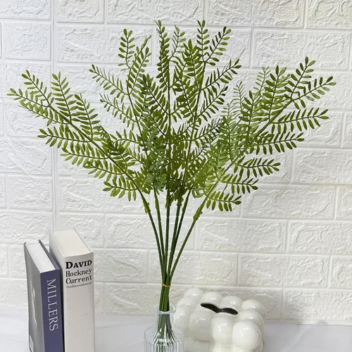 bouquet de feuilles de bambou artificielles pour décoration florale