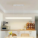 Moderne minimalistische LED-Pendelleuchte aus Metall für Bar