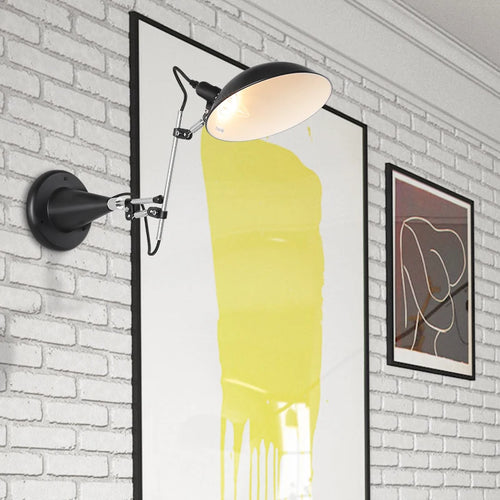applique murale rotative moderne nordique éclairage mural - vue 4 sur 7